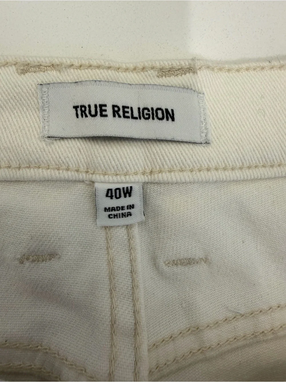True Religion Sunset Fade Distressed Skinny Jeans Y2K Streetwear 40W